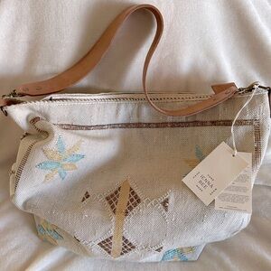 Jenna Bee NWT Handmade Cactus Silk Moroccan Tote